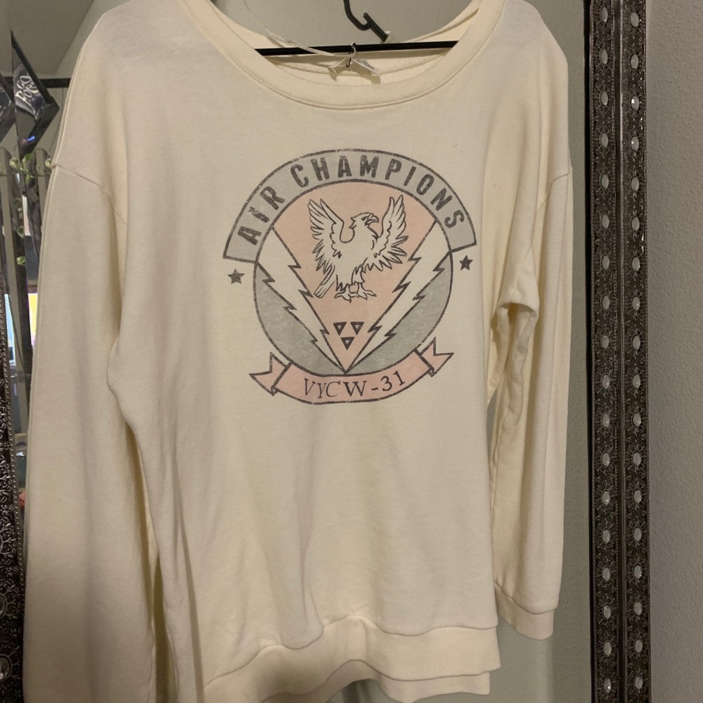 ZARA oversized white sweater NEW